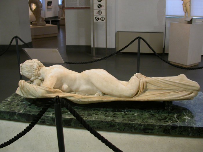 Terme di Diocleziano, Rome, hermaphrodite front