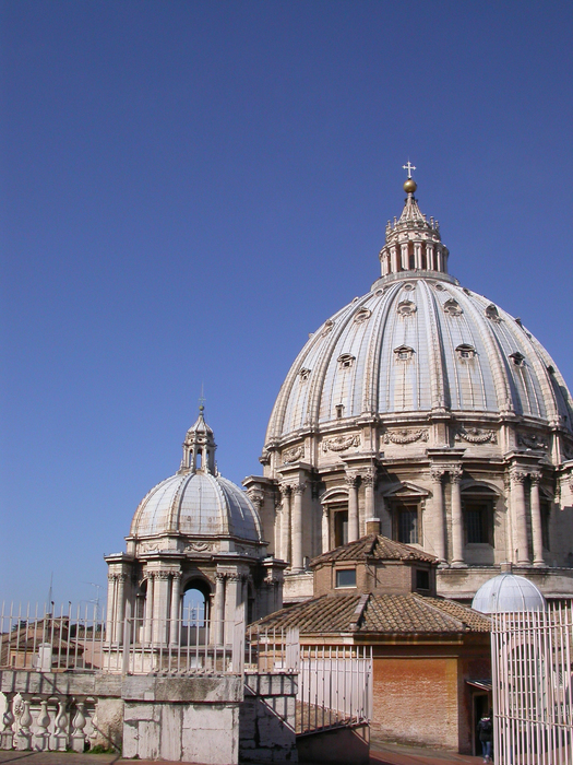 Vatican, dome of Saint Peter's basilica