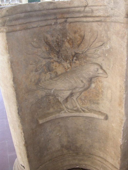 Terme di Diocleziano, Rome, Apollo cult base Imperial raven