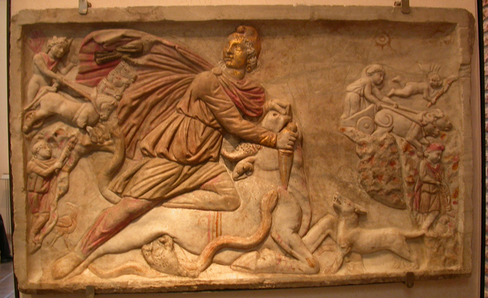Terme di Diocleziano, Rome, Mithras tauroctony