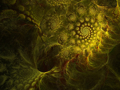 golden vortex fractal