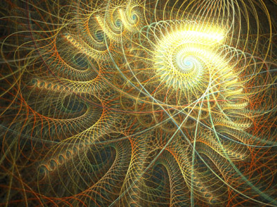staring into the sun fractal