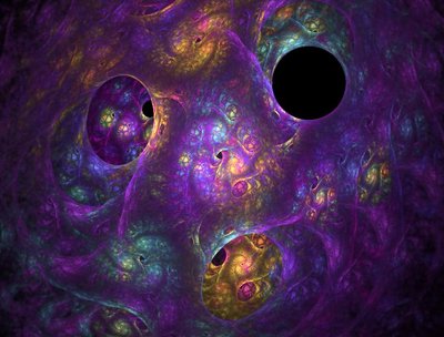 Purple Triptych fractal